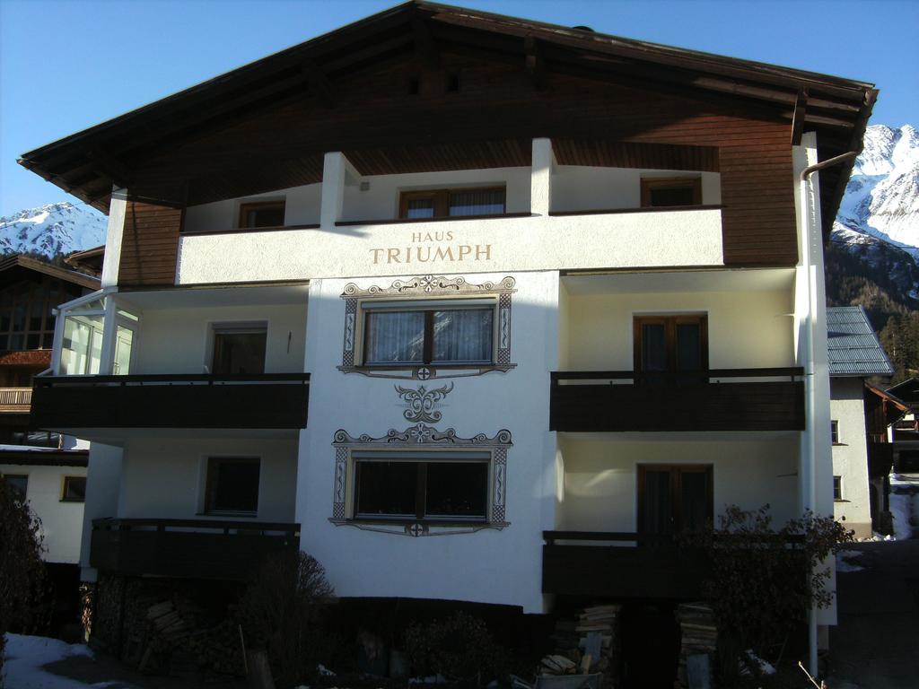 Haus Triumph Apartman Pettneu am Arlberg Kültér fotó