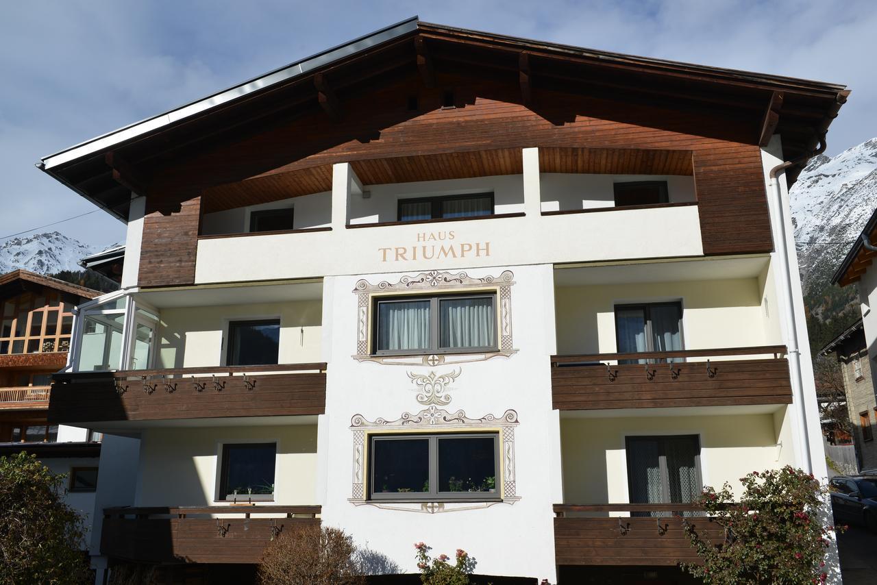 Haus Triumph Apartman Pettneu am Arlberg Kültér fotó
